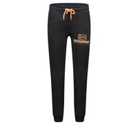 Geographical Norway maelo Lady Pantalon Jogging Femme - Pantalons Training Sport Fitness Running - Survetement Yoga Femmes Poches Coton - Femmes Printemps Hiver (Noir XL)