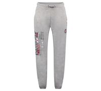 Geographical Norway Maturo Men - Pantalon Jogging Style - Vetements Sport Confortable Doux - Survetement Homme Decontracte Coton - Automne Hiver Printemps Été (GRIS CLAIR S)