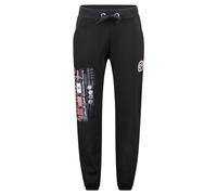 Geographical Norway Maturo Men - Pantalon Jogging Style - Vetements Sport Confortable Doux - Survetement Homme Decontracte Coton - Automne Hiver Printemps Été (NOIR M)