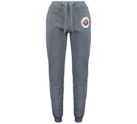 Geographical Norway Mirabel Men 100 EO-PR+BS (SU1204H/GN/Black) Pantalon de survêtement noir fonctionnel confortable avec ourlets pour l'entraînement, le quotidien, gris foncé, XXL