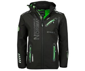 Geographical Norway Napapijri Veste à capuche avec poches latérales noir homme