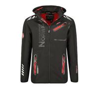 Geographical Norway Parka Softshell Noir/Rouge Homme Royaute WW1973H Noir S