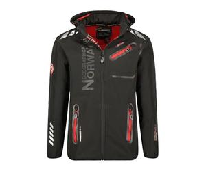 Geographical Norway Parka Softshell Noir/Rouge Homme Royaute WW1973H Noir S
