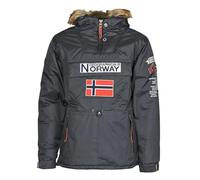 Geographical Norway Parka zippée Barmen Gris Homme