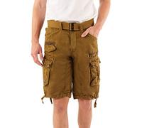 Geographical Norway People Short cargo pour homme - Kaki- X-Large