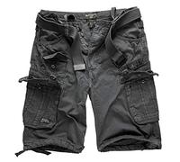 Geographical Norway People Short cargo pour hommes, gris foncé, XXXL