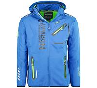 Geographical Norway RIVOLI MEN - Blouson À Capuche Manches Longues - Homme - Bleu (BLUE) - Large