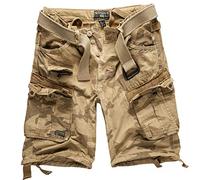 Geographical Norway Short cargo Bermuda avec ceinture Short Hunter en lot avec bandana UD, 4XL