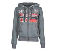 Geographical Norway Sweatshirts à capuche FARLOTTE in Gris T1