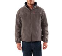 Geographical Norway TAMAZONIE Men - Polaire Homme Chaude Epaisse Fermeture Zip - Veste Sweats Hiver Chaud Hommes Doux - Sweat Doublure Longues Manches - Pull Confort Outdoor,S Gris foncé