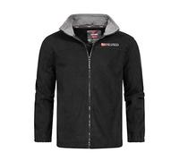 Geographical Norway TAMAZONIE Men - Polaire Homme Chaude Epaisse Fermeture Zip - Veste Sweats Hiver Chaud Hommes Doux - Sweat Doublure Longues Manches - Pull Confort Outdoor Noir S