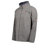 Geographical Norway Tamazonie Veste de transition chaude en polaire pour homme, gris, M