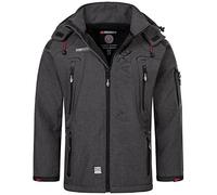 Geographical Norway Tambour Veste Softshell pour homme, Couleur : noir, M