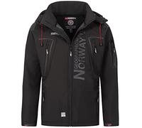 Geographical Norway Tambour Veste Softshell pour homme, noir/noir, M