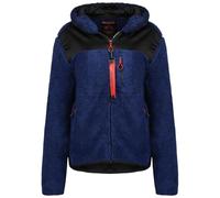 Geographical Norway Telodia Lady Polaire Chaude Femme Chaude Fermeture Zip - Veste Automne Hiver Printemps Chaud Femmes - Longues Manches Pull Fourrure Doux Confort Outdoor (Marine S)