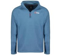 Geographical Norway Tug HZ Men - Micro-polaire Homme Chaude Fermeture Zip - Veste Automne Hiver Printemps Chaud Hommes - Longues Manches Pull Fourrure Doux Confort Outdoor (Petrole XL)