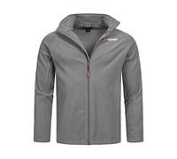 Geographical Norway Tug Men Full Zip - Polaire Fine Homme Chaude Fermure Zip - Veste Automne Hiver Printemps Chaud Hommes - Longues Manches Pull Fourrure Doux Confort Outdoor (Gris Fonce S)