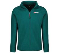Geographical Norway Tug Men Fz - Polaire Fine Homme Chaude Zip - Veste Automne Hiver Printemps Chaud Hommes - Longues Manches Pull Fourrure Doux Confort Outdoor (Vert Fonce 3XL)
