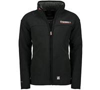 Geographical Norway Ubolt Veste polaire chaude pour homme avec doublure en fourrure de peluche Taille S à XXL Noir Taille XL