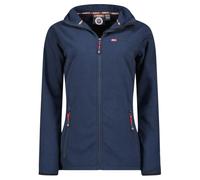 Geographical Norway Uniciaama Lady - Polaire Fine Femme Chaude Fermeture Zip - Veste Automne Hiver Printemps Chaud Femmes - Longues Manches Vetement Pull Fourrure Doux Confort (Marine XL)