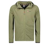 Geographical Norway Uniciaama Men - Polaire Fine Homme Chaude Zip - Veste Automne Hiver Printemps Chaud Hommes - Longues Manches Pull Fourrure Doux Confort Outdoor (Kaki S)