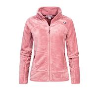 Geographical Norway Upaline Lady - Polaire Fine Femme Chaude Fermure Zip - Veste Automne Hiver Printemps Chaud Femmes - Longues Manches Vetement Pull Fourrure Doux Confort (Rose Pale S)