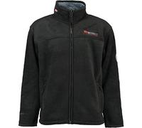 Geographical Norway Usine Veste polaire chaude pour homme Doublure en fourrure polaire Taille S à XXL, Noir , M