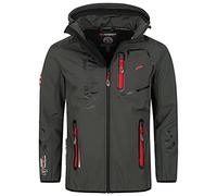 Geographical Norway Vantaa - Veste softshell d'extérieur - Imperméable et respirante, coupe-vent - Pour homme, Gris 02., S