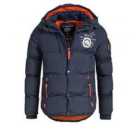 Geographical Norway Verveine Parka pour homme, bleu, XL