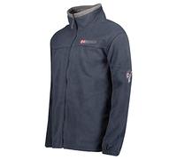 Geographical Norway Tamazonie Veste de transition chaude en polaire pour homme, bleu marine, S