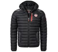 Geographical Norway Veste matelassée pour homme - Anorak chaud - IMS Production - Veste de ski d'extérieur pour l'hiver et l'automne, Noir , 7XL