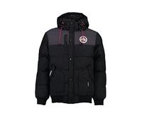 Geographical Norway Vortex Men JKT Parka, Noir (Black), L Homme