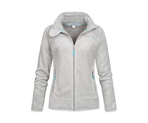 Geographical Norway WN3XL03XLF/GN Polaire Femme,gris clair, EUR : M (Taille Fabricant : M)