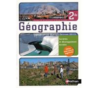 Géographie 2de - Livre De L'élève - Edition 2015