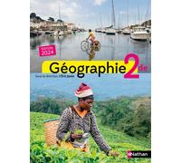 Eric Janin – Géographie 2de – Manuel 2024 – Broché