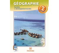 Géographie 2de Sociétés Et Développement Durable - Manuel Élève - Edition 2015