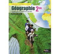 Geographie 2e : Société et développement durable de Serge Bourgeat (7 mai 2014) Relié