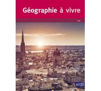 Géographie à vivre CM1 Avec 6 cartes murales et des compléments numériques - Bernard Malczyk - Acces Editions - broché - Manuel
