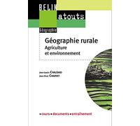 Géographie agricole et rurale: Cours - documents - entraînement