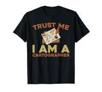 Géographie Cartographie - Dessin Cartographe T-Shirt