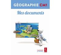 Géographie CM1 - Livrets Mes documents (pack de 6)