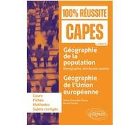 Géographie de la population : démographie, distribution spatiale ; Géographie de l’Union européenne Marie-Françoise Fleury (Auteur), Benoît Seurot (Auteur), Yannick Clavé (Collection dirigée par)