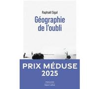 Géographie de l'oubli - Prix Méduse 2025