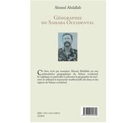 Géographie du Sahara Occidental (en arabe) - Ahmed Abdallah - L'harmattan - broché - Essai