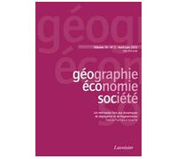 Geographie economie et societe volume 14 n 2 avriljuin 2012 - Collectif - Technique Et Documentation - broché - Livre