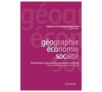 Geographie, economie, societe vol. 7 n. 4 octobre-decembre 2 - Bernard Pecqueur - Technique Et Documentation - broché - Livre