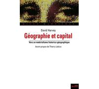 Géographie Et Capital - Vers Un Matérialisme Historico-Géographique