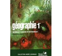 Géographie générale, humaine et économique, 1re, livre de l'élève Livre de l'élève - Collectif - Hatier - broché - Scolaire / Universitaire