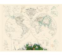 Géographie nostalgique Edition bilingue français-anglais - George Heriot Swanston - Reliefs Editions - Coffret - Atlas / carte