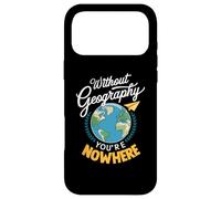 Géographie Sciences de la Terre Géographie Enseignant Écologie Géographe Coque pour iPhone 17 Pro Max